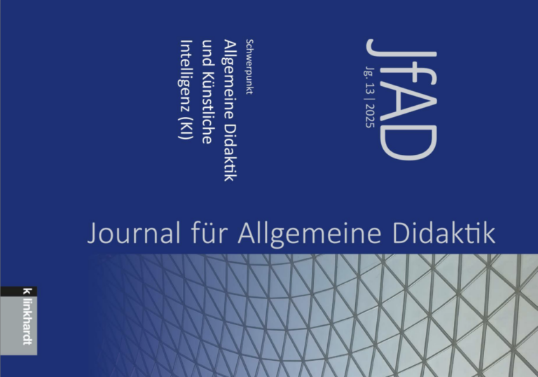 Featured image for Journal for General Didactics