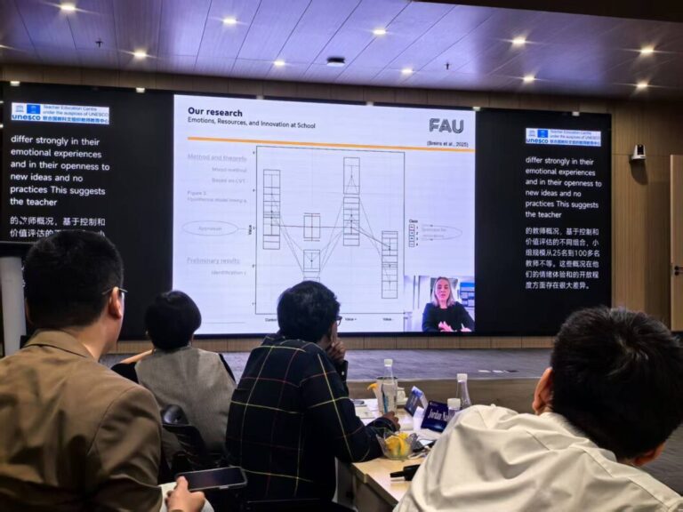 Presentation at the 5th Global Forum for Teacher Professional Development (UNESCO Teacher Education Centre)